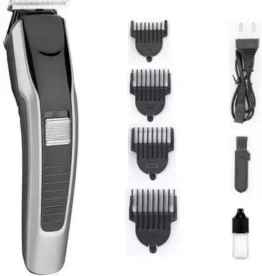 XPLosive TRIMMER 538 Rechargeable Trimmer for MEN/WOMEN Fully Waterproof Trimmer 60 min  Runtime 4 Length Settings(Grey, Black)