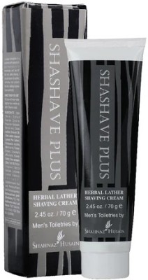 Shahnaz Husain Shashave Plus Herbal Lather Shaving Cream |(140 g)