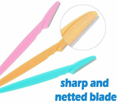 Libline Eyebrow Razors Shaper, Safety Facial Hair Remover Face Shaver Trimmer(Pack of 2)