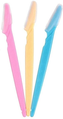 MYEONG Eyebrow Shaper Manual Razor for Women, Women(Pack of 3)