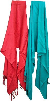 BBQSTYLE Cotton Blend Solid Women Dupatta