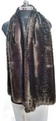 Aarti Creation Wool Solid Women Shawl(Brown)