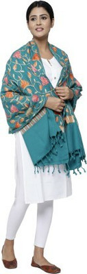 WEAVER VILLA Pashmina Self Design Women Shawl(Multicolor)