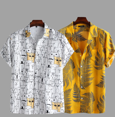 TIGERSNAKE Men Printed Kurta(Multicolor)
