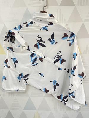 HouseOfCommon Men Printed Casual White Shirt