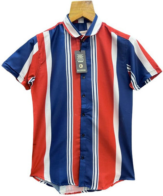 MAHADEV ENTERPRISE Men Striped Casual Multicolor Shirt