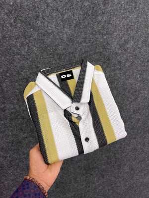 Vastram Creation Men Striped Formal Multicolor Shirt
