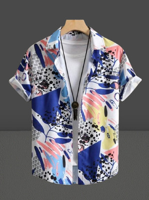 Marmic Fab Men Printed Casual Multicolor Shirt