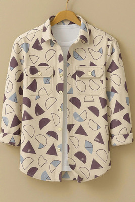 FOXEY Men Printed Casual Multicolor Shirt