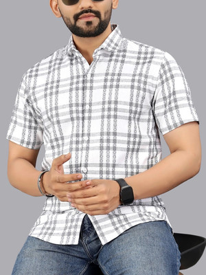 MILDIN Men Striped Casual Multicolor Shirt