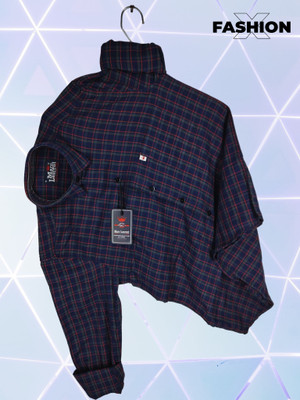 Marc Laurent Men Checkered Casual Multicolor Shirt