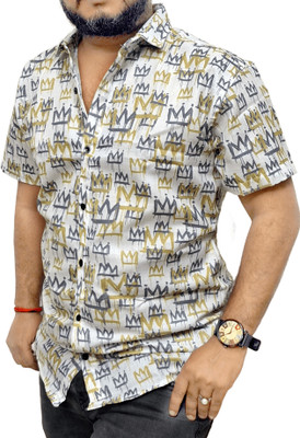 RM CREATION Men Printed Casual Multicolor Shirt