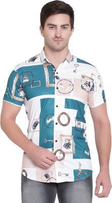 BD CREATION Men Printed Casual Multicolor Shirt