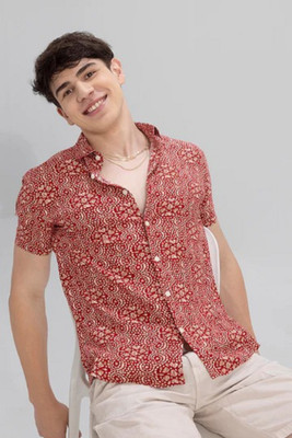 Shivina Creation Men Printed Casual Multicolor Shirt