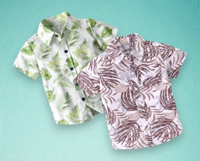 AMBARDI FASHION Boys Printed Casual Multicolor Shirt