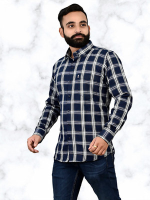 VK WINTER WEAR Men Striped Casual Multicolor Shirt