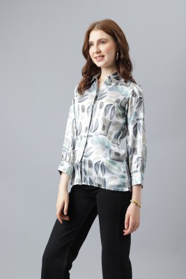 HouseOfCommon Women Printed Casual Multicolor Shirt