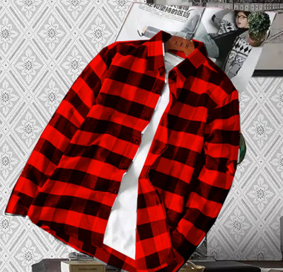SOLVYN Men Checkered Casual Multicolor Shirt