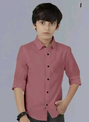 Eetma Boys Solid Casual Multicolor Shirt
