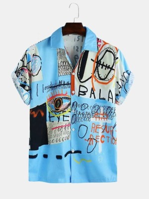 VG BROTHER Men Printed Casual Multicolor Shirt