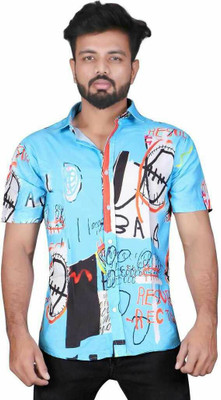 DHAMELIYA ENTERPRISE Men Printed Casual Multicolor Shirt