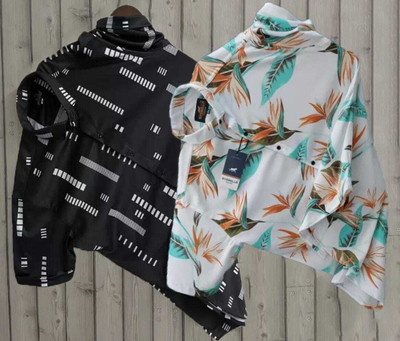 TIGERSNAKE Men Striped Casual Multicolor Shirt