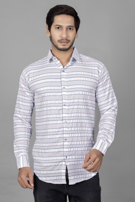 Shivshakti fashion surat Men Solid Casual White, Green Shirt