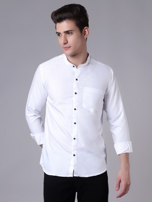 Paul Henry Men Solid Casual White Shirt