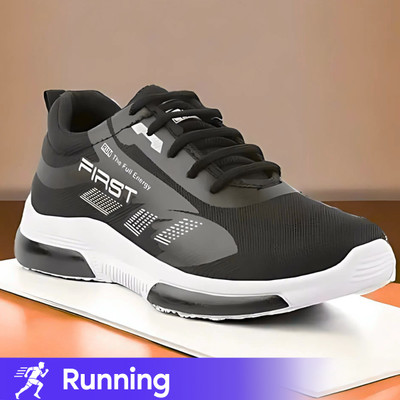 jootiyapa JOOTIYAPA PREMIUM TRENDING CASUAL SHOES FOR MEN Running Shoes For Men(Black, White)