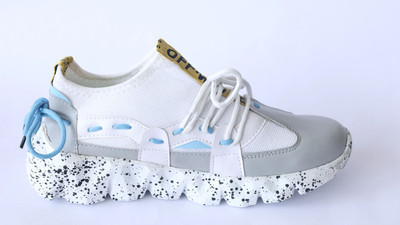 Royal Fashion Shoes For Men Sneakers For Men(White, Grey, Yellow , 7)