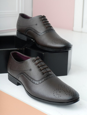 SBNGROUP Derby For Men(Brown , 9)