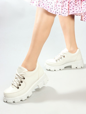 KILLER Women Sneaker's | Stylish Latest Fashionable Sneakers Women's & Girl's Sneakers For Women(White , 4)