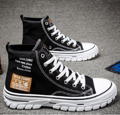 Targaryen Trendy Black casual boot for men and boys Sneakers For Men(Black)