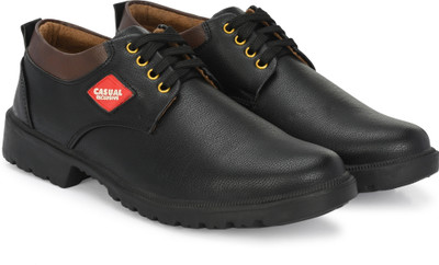 bluemaker CASUAL FOR MEN SHOES Sneakers For Men(Black , 8)