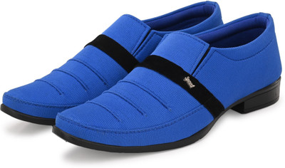bluemaker slip on sneaker shoe for men red casual shoe casual for men (red 06) Casuals For Men(Blue , 7)
