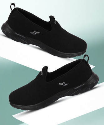 Sparx SM 675 Walking Shoes For Men(Black, Silver , 9)