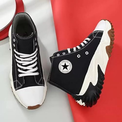 Dashing Casuals for Men (black) Sneakers For Men(Black , 9)