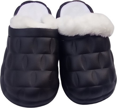 Shri Shyama Creation Men Slides(Black , 7)