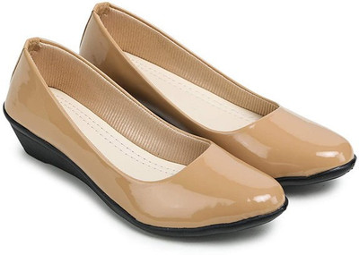 Komfy Bellies and Ballerinas for Women Bellies For Women(Beige , 7)