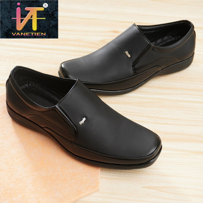 VANETIEN F-STYLE Slip On For Men(Black , 8)