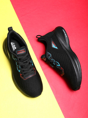 Abros INTER CEPTOR-3 Running Shoes For Men(Black , 10)