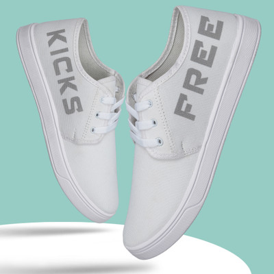 SPOTWALK SW- 501FK Premium Sneakers For Men(Off White , 10)