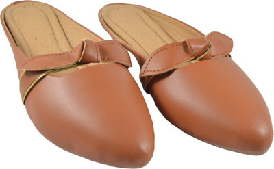 Komfy Bellies and Ballerinas for Women Bellies For Women(Brown , 6)
