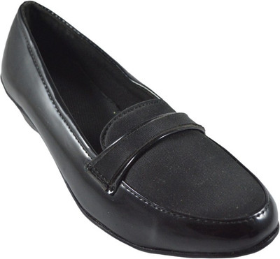 KOMOPT Fashionable Bellies and Ballerinas for Women Bellies For Women(Black , 9)