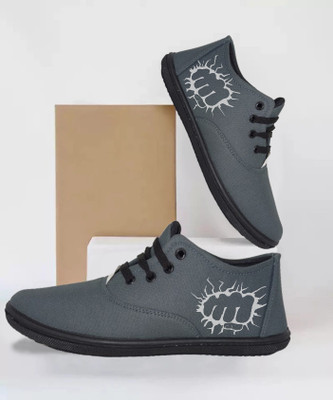 KANEGGYE CASUALS FOR MEN & KIDS Casuals For Men(Grey, White , 4)