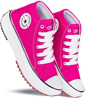LNT FASHION Walking Shoes For Women(Pink)