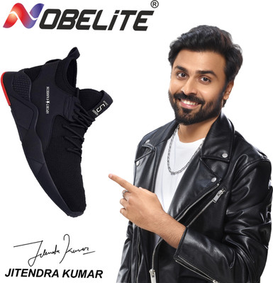Nobelite Running Shoes For Men(Black)