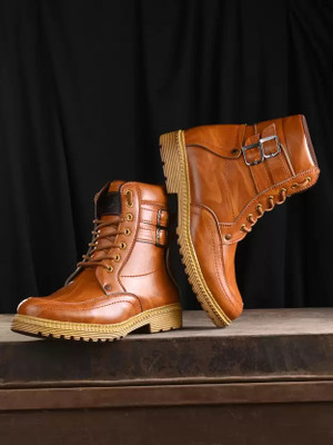 KILLER Tan Casual Boots For Men Boots For Men(Tan , 8)