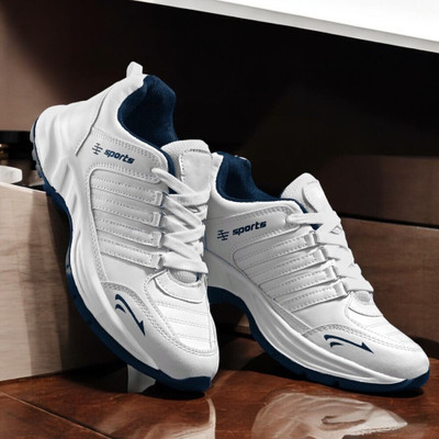 house of common HC-Freesole White Premium Running Shoes For Men(White , 10)
