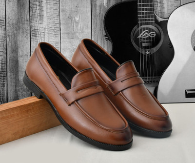 FAV SHOES Men Sandals(Tan , 9)